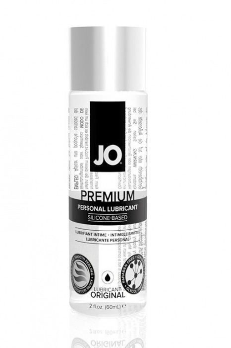 Нейтральный лубрикант на силиконовой основе JO Personal Premium Lubricant - 60 мл. - System JO - купить с доставкой в Люберцах