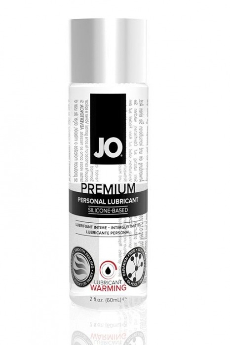 Возбуждающий лубрикант на силиконовой основе JO Personal Premium Lubricant  Warming - 60 мл. - System JO - купить с доставкой в Люберцах