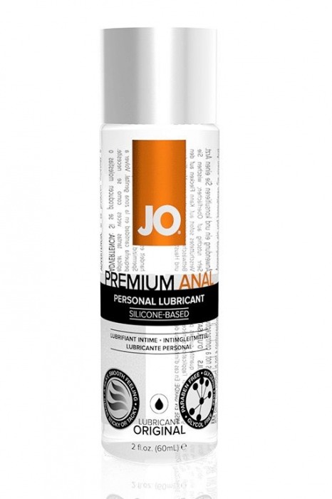 Анальный лубрикант на силиконовой основе JO Anal Premium - 60 мл. - System JO - купить с доставкой в Люберцах