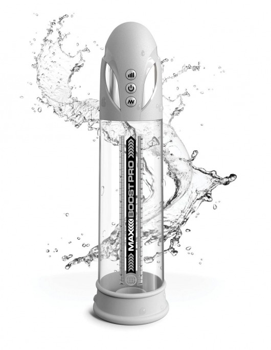 Белая вакуумная автоматическая помпа Max Boost Pro Flow - Pipedream - в Люберцах купить с доставкой