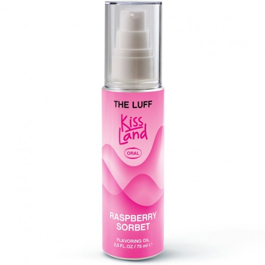 Съедобное массажное масло Kiss Land Raspberry Sorbet - 75 мл. - THE LUFF - купить с доставкой в Люберцах