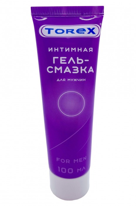 Гель-смазка на водной основе For Men - 100 мл. - Torex - купить с доставкой в Люберцах