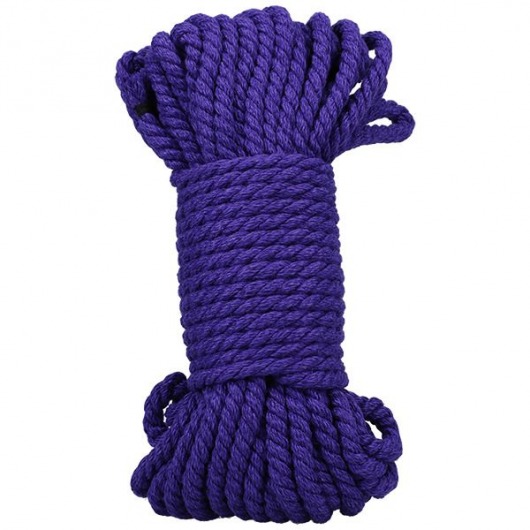 Фиолетовая верёвка для связывания и фиксации Bind Tie - 15,24 м. - Doc Johnson - купить с доставкой в Люберцах