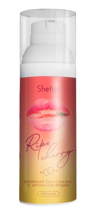 Интимная гель-смазка Shefox Premium «Спелая вишня» - 50 мл. - Shefox - купить с доставкой в Люберцах