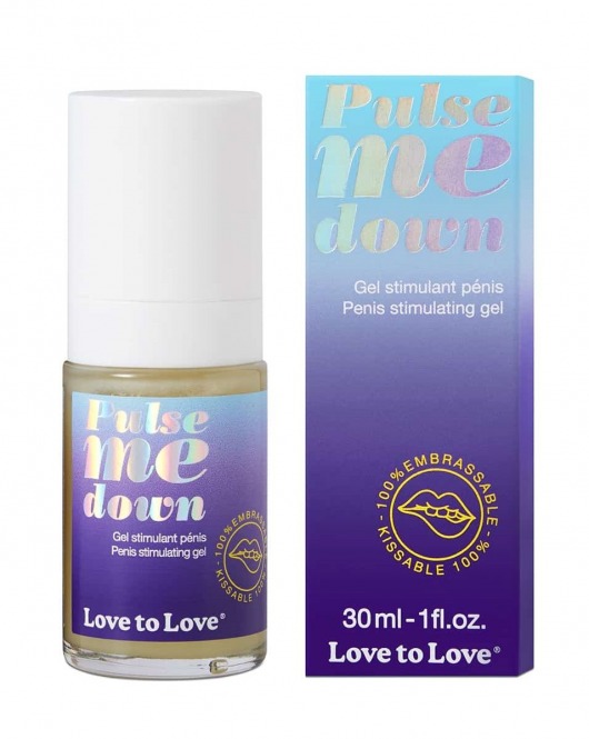 Стимулирующий гель для пениса Pulse Me Down - 30 мл. - Love to Love - купить с доставкой в Люберцах