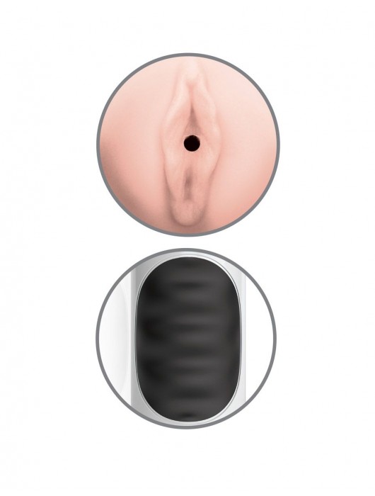 Мастурбатор-вагина Extreme Toyz Mega Grip Vibrating Stroker Mouth - Pipedream - в Люберцах купить с доставкой