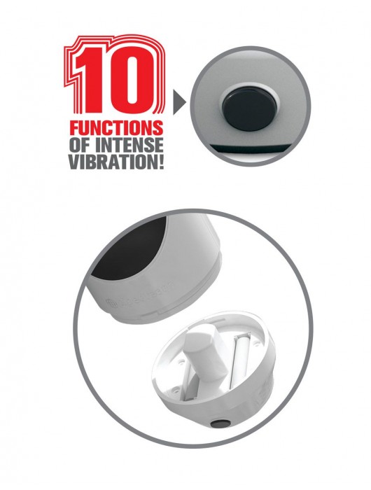 Мастурбатор-вагина Extreme Toyz Mega Grip Vibrating Stroker Mouth - Pipedream - в Люберцах купить с доставкой