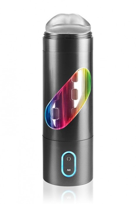 Перезаряжаемый мастурбатор-ротик Extreme Toyz Rechargeable Roto-Bator Mouth - Pipedream - в Люберцах купить с доставкой