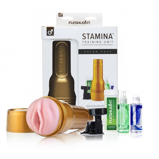 Набор для мастурбации Fleshlight Stamina Training Unit - Fleshlight - в Люберцах купить с доставкой
