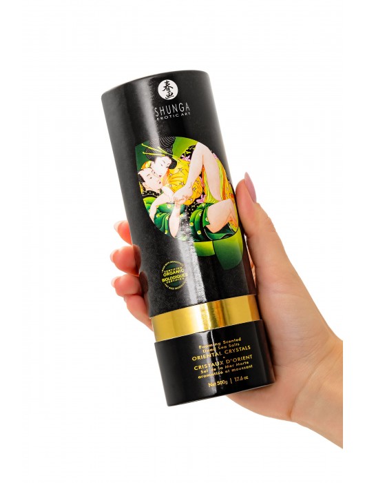 Соль Мёртвого моря для ванны Oriental Crystals «Цветок лотоса» - 500 гр. -  - Магазин феромонов в Люберцах