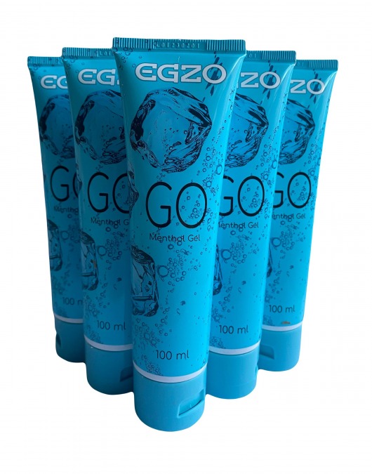 Набор из 5 пролонгирующих лубрикантов на водной основе Egzo Go (по 100 мл.) - EGZO - купить с доставкой в Люберцах