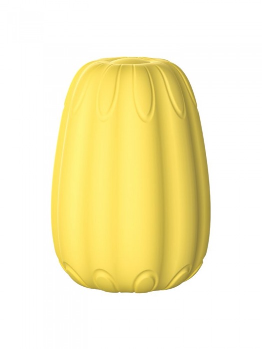 Желтый мастурбатор-яйцо Bisedze - LoveStore - в Люберцах купить с доставкой