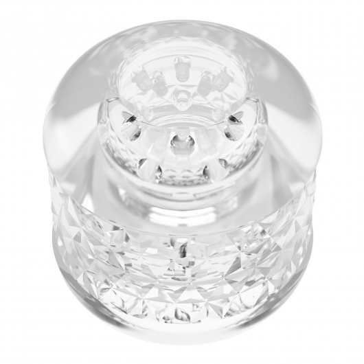 Прозрачный сквозной мастурбатор Crystle - Baile - в Люберцах купить с доставкой