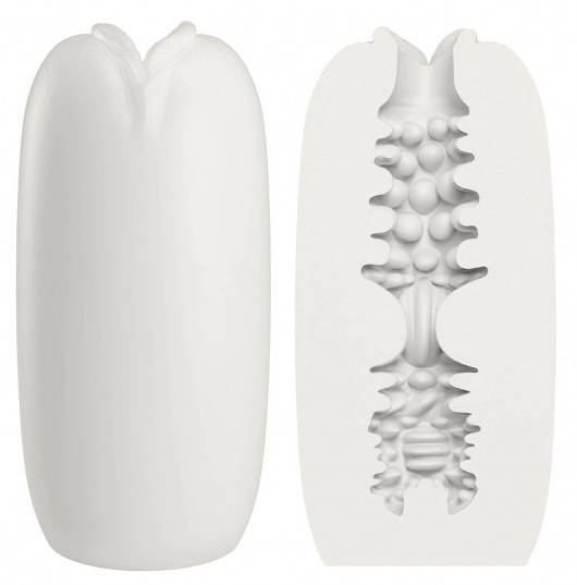 Белый мастурбатор-вагина Olga - Baile - в Люберцах купить с доставкой