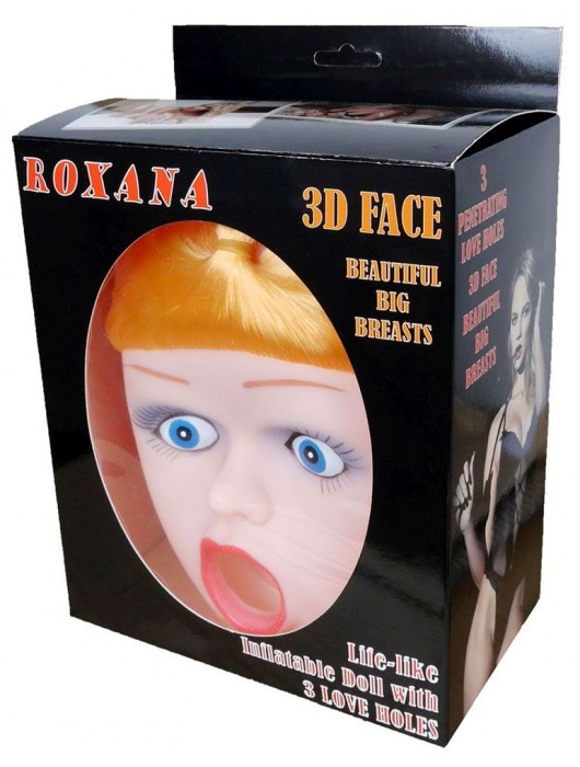 Надувная секс-кукла Roxana 3D - Boys of Toys - в Люберцах купить с доставкой
