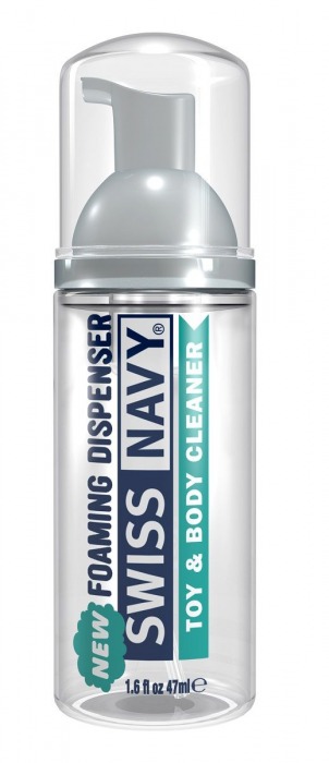 Очищающая пенка для игрушек и тела Toy   Body Cleaner Foamer - 47 мл. - Swiss navy - купить с доставкой в Люберцах