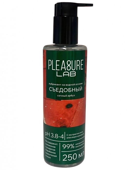 Лубрикант на водной основе Pleasure Lab с ароматом арбуза - 250 мл. - Pleasure Lab - купить с доставкой в Люберцах