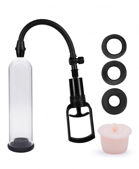 Вакуумная помпа со сменными насадками Rider - Lola Games - в Люберцах купить с доставкой