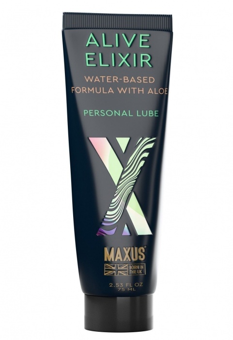 Интимный гель на водной основе MAXUS Alive Elixir - 75 мл. - Maxus - купить с доставкой в Люберцах