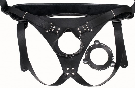 Пояс Hard Brutal для больших насадок - LOVETOY (А-Полимер) - купить с доставкой в Люберцах