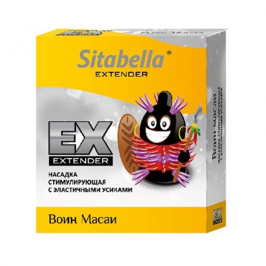 Стимулирующая насадка Sitabella Extender  Воин Масаи - Sitabella - купить с доставкой в Люберцах