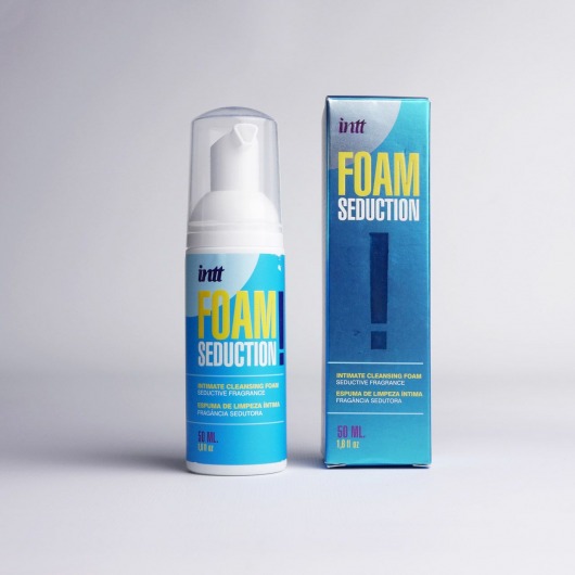 Очищающая пенка для тела Foam Seduction - 50 мл. - INTT - купить с доставкой в Люберцах