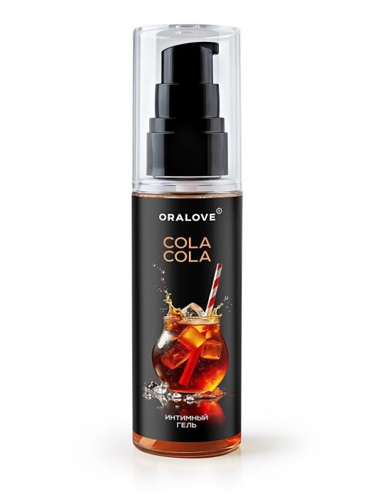 Съедобная смазка на водной основе с ароматом колы - 60 гр. - Биоритм - купить с доставкой в Люберцах