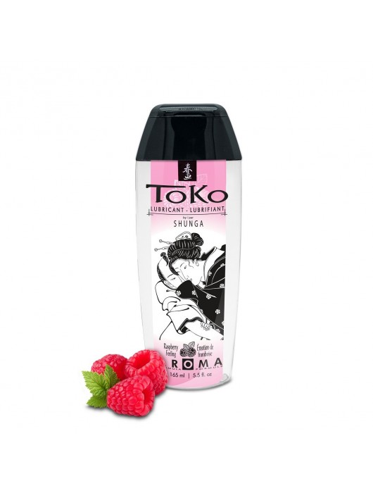 Интимная смазка TOKO Aroma Raspberry Feeling с ароматом малины - 165 мл. - Shunga - купить с доставкой в Люберцах