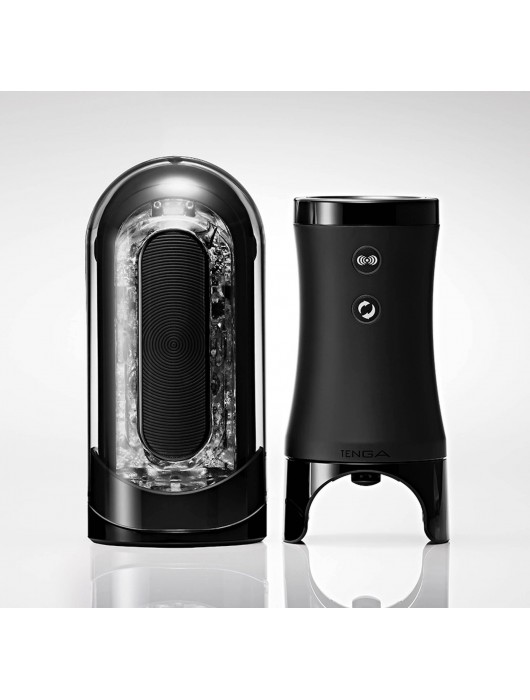 Набор Tenga Flip Zero Electronic Vibrotation: мастурбатор с вибрацией и устройство вращения - Tenga - в Люберцах купить с доставкой