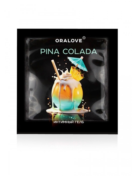Саше съедобной оральной смазки OraLove с ароматом пина колада - 3 гр. - Биоритм - купить с доставкой в Люберцах
