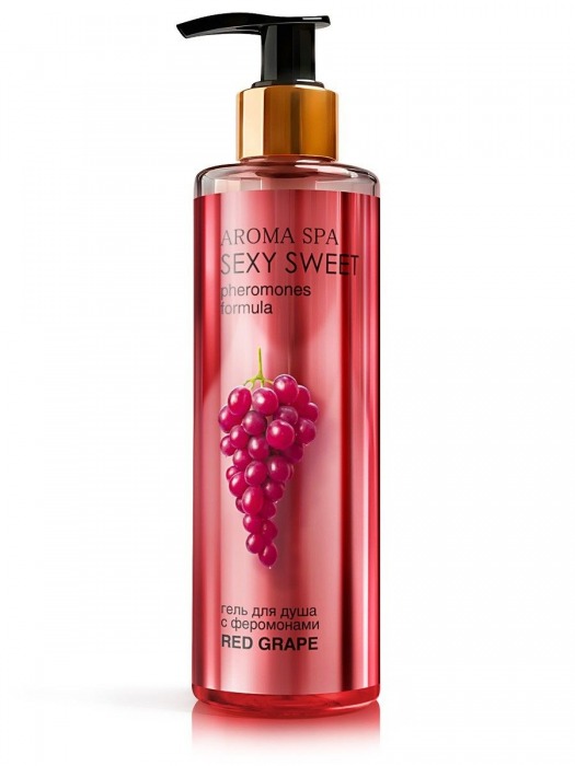 Гель для душа с феромонами и ароматом винограда Red Grape - 200 мл. -  - Магазин феромонов в Люберцах