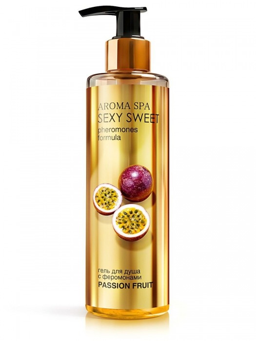 Гель для душа с феромонами и ароматом маракуйи Passion Fruit - 200 мл. -  - Магазин феромонов в Люберцах