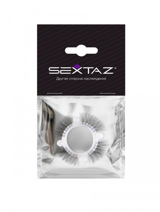 Эластичное кольцо с «ресничками» и 4 шариками - Sextaz - в Люберцах купить с доставкой