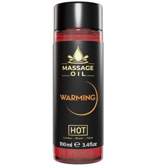 Массажное масло с согревающим эффектом Massage Oil Warming - 100 мл. - HOT - купить с доставкой в Люберцах