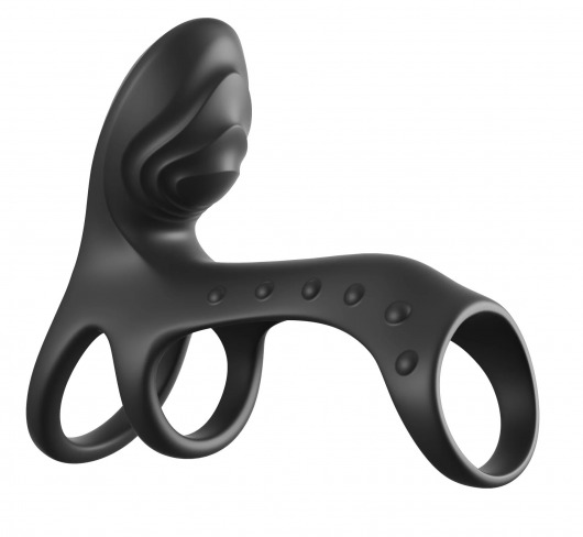 Черная насадка на пенис Ultimate Couples Cage Pro - Pipedream - в Люберцах купить с доставкой