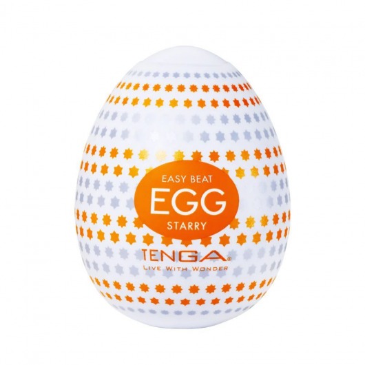 Мастурбатор-яйцо Tenga Egg Starry - Tenga - в Люберцах купить с доставкой