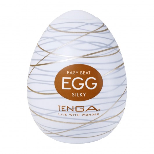 Мастурбатор-яйцо Tenga Egg Silky - Tenga - в Люберцах купить с доставкой