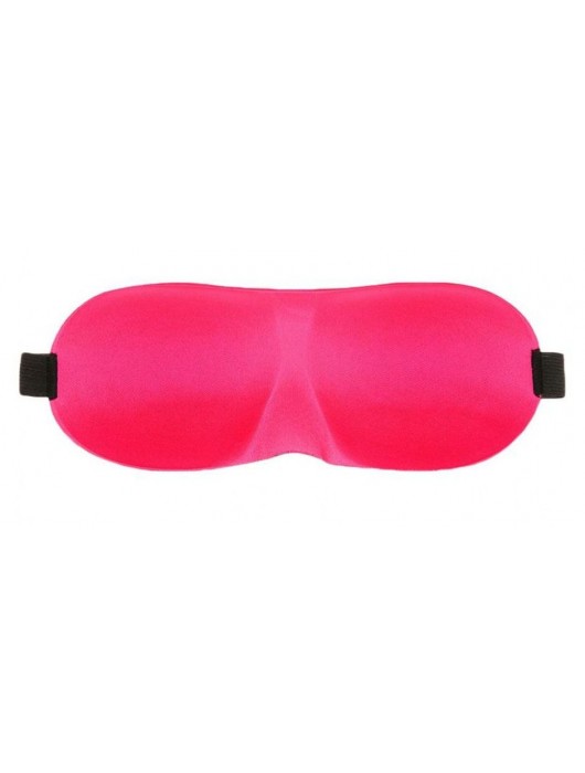 Розовая глухая маска на резинке - Sitabella - купить с доставкой в Люберцах