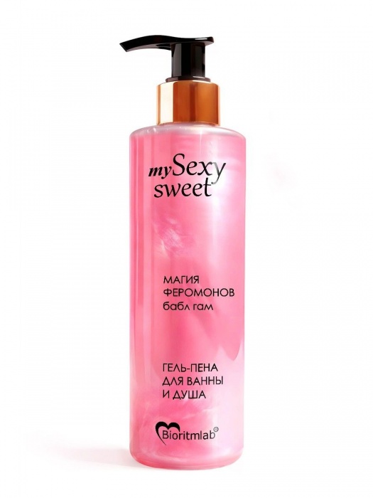 Гель-пена для ванны и душа Sexy Sweet с феромонами и ароматом бабл-гам - 200 мл. -  - Магазин феромонов в Люберцах