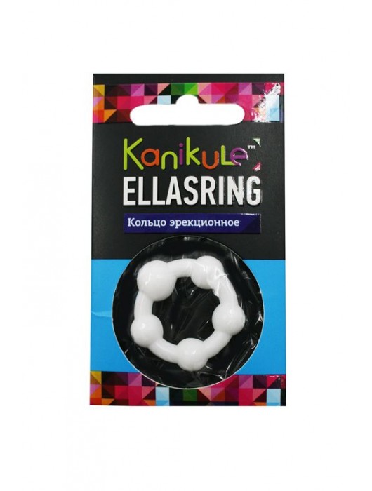 Цветное эрекционное кольцо с шариками Ellasring - Sitabella - в Люберцах купить с доставкой