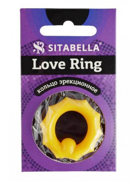 Цветное эрекционное кольцо Love Ring - Sitabella - в Люберцах купить с доставкой
