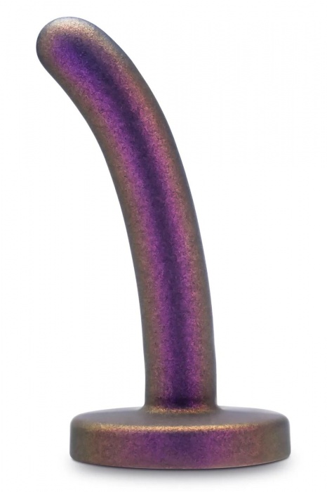 Фиолетовая насадка с гладкой поверхностью Surrender 4.75 Inch Beginner Pegging Dildo - 12 см. - Blush Novelties - купить с доставкой в Люберцах