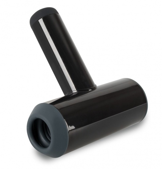 Черный мастурбатор с удобной ручкой Masturbator with 2 Functions - Orion - в Люберцах купить с доставкой
