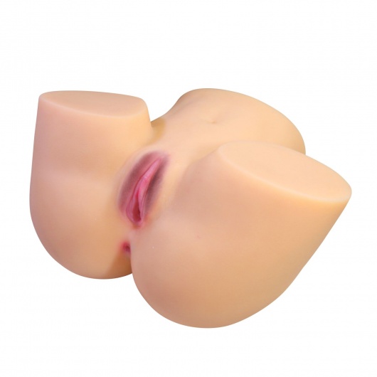 Телесный мастурбатор Liora с 2 любовными тоннелями - Baile - в Люберцах купить с доставкой