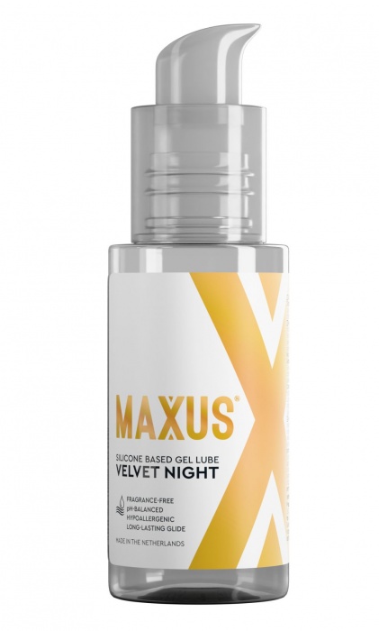Лубрикант на силиконовой основе MAXUS Velvet Night - 50 мл. - Maxus - купить с доставкой в Люберцах