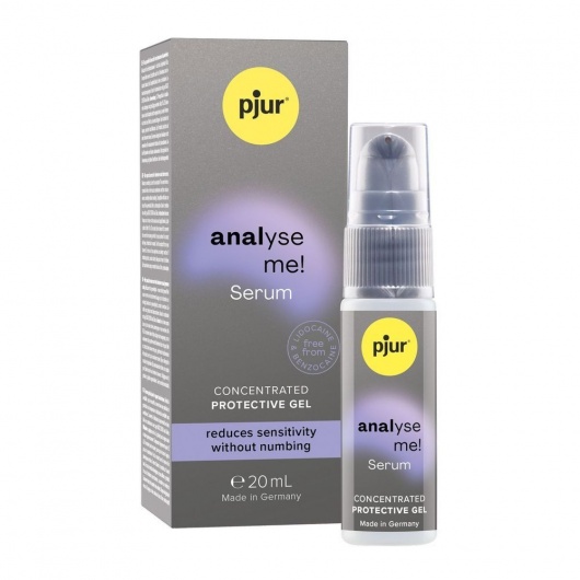 Расслабляющая анальная сыворотка pjur Analyse Me Serum - 20 мл. - Pjur - купить с доставкой в Люберцах