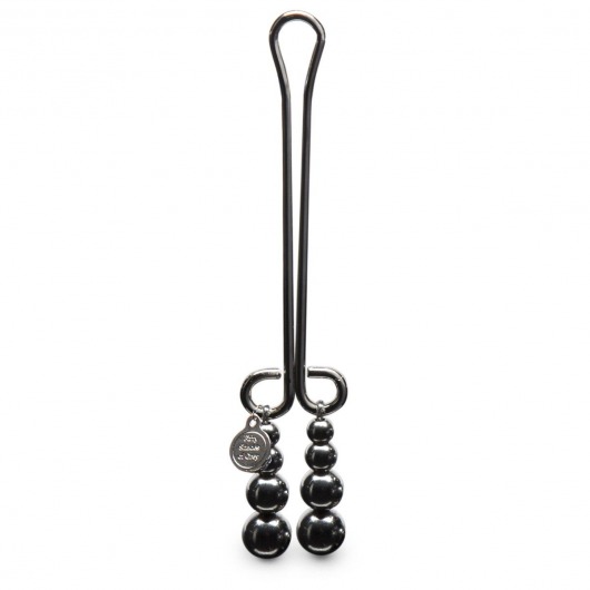 Зажим для клитора с бусинами Just Sensation Beaded Clitoral Clamp - Fifty Shades of Grey - купить с доставкой в Люберцах
