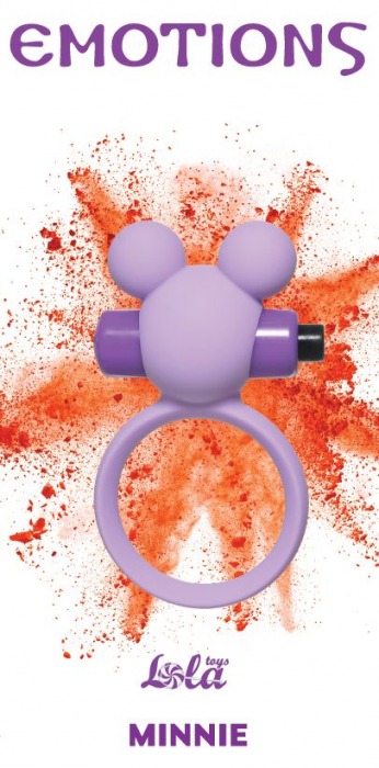 Сиреневое эрекционное виброколечко Emotions Minnie - Lola Games - в Люберцах купить с доставкой