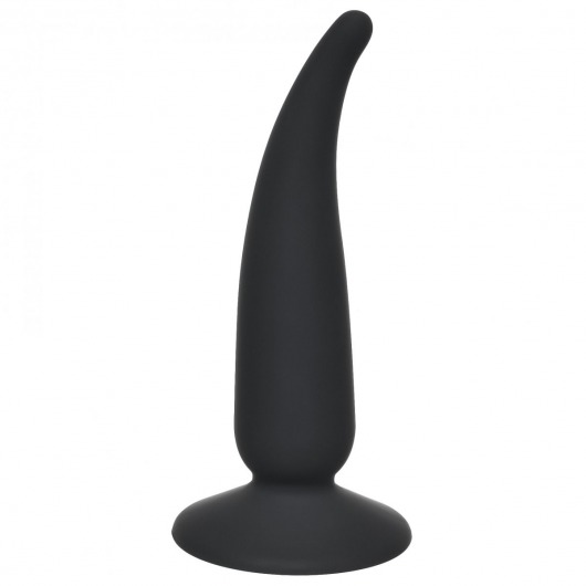 Чёрная анальная пробка P-spot Teazer Black - 12,2 см. - Lola Games - в Люберцах купить с доставкой