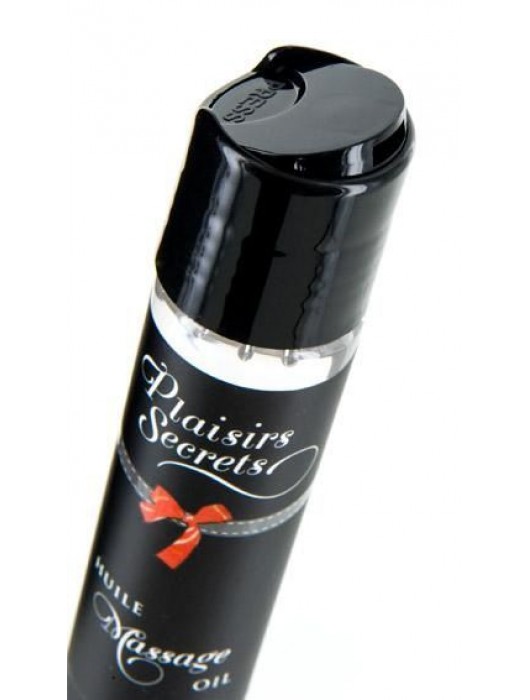 Массажное масло с ароматом кокоса Huile de Massage Gourmande Coco - 59 мл. - Plaisir Secret - купить с доставкой в Люберцах